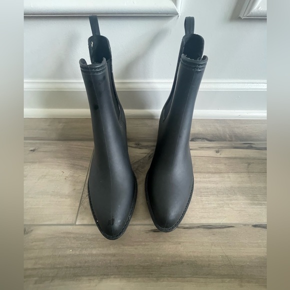 Jeffrey Campbell Havana Last California Womens Black Ankle Rain Boots Size 8 - Picture 2 of 7